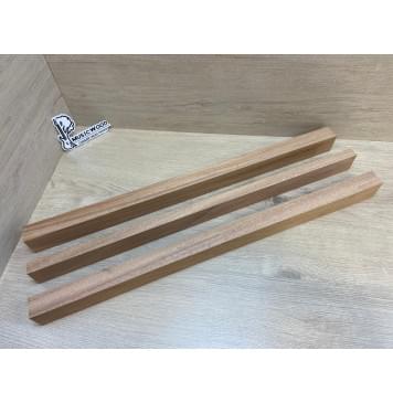 Махагон Кая заготовка грифа электрогитары Радиал АА 48х(35-20-35)х710 мм из 3х частей-0