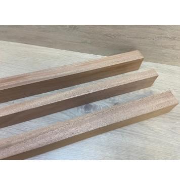 Махагон Кая заготовка грифа электрогитары Радиал АА 48х(35-20-35)х710 мм из 3х частей-5