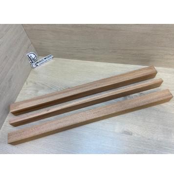 Махагон Кая заготовка грифа электрогитары Радиал АА 49х(40-17-40)х705 мм из 3х частей-0