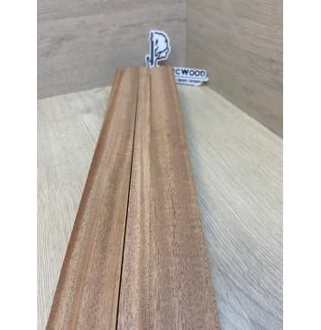 Махагон Кая заготовка грифа электрогитары Радиал АА 49х(40-17-40)х705 мм из 3х частей-5