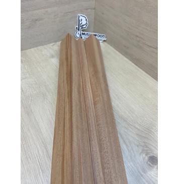 Махагон Кая заготовка грифа электрогитары Радиал АА 49х(40-17-40)х705 мм из 3х частей-2