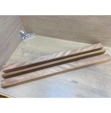 Окуме (Габон)/Махагон Кая заготовка для переклеенного грифа электрогитары Радиал АА 45х(45-16-45)х780 мм-0