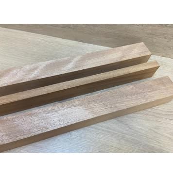 Окуме (Габон)/Махагон Кая заготовка для переклеенного грифа электрогитары Радиал АА 45х(45-16-45)х780 мм-14