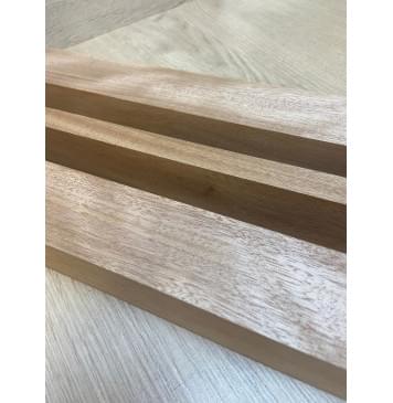 Окуме (Габон)/Махагон Кая заготовка для переклеенного грифа электрогитары Радиал АА 45х(45-16-45)х780 мм-1