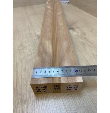 Окуме (Габон)/Махагон Кая заготовка для переклеенного грифа электрогитары Радиал АА 45х(45-16-45)х780 мм-4