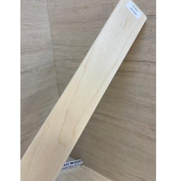 Клён Белый заготовка накладки для электрогитары Тангент АА 9х65х550 мм-8