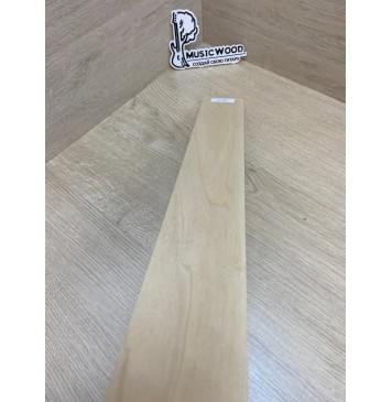 Клён Белый заготовка накладки для электрогитары Тангент АА 9х65х550 мм-10