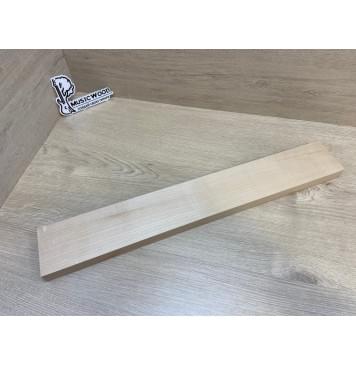 Клён Белый заготовка грифа безголовой гитары Радиал А 25.5х87-80х570 мм-0