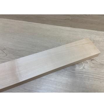 Клён Белый заготовка грифа безголовой гитары Радиал А 25.5х87-80х570 мм-1