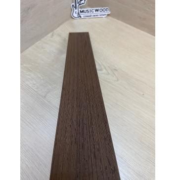 Венге заготовка накладки для электрогитары Радиал АА 8х63х500 мм-2