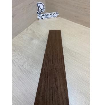 Венге заготовка накладки для электрогитары Радиал А 8х63х470 мм-3