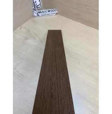 Венге заготовка накладки для электрогитары Радиал А 8х63х470 мм-6