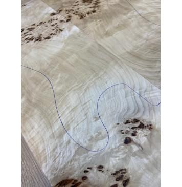 Тополь Кап заготовка на топ Смешанный ААА Кап ААА 9х195-185х480 мм - 2 шт. (книжкой)-6