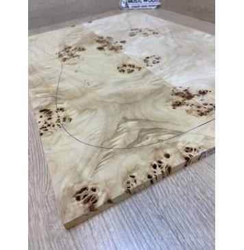 Тополь Кап заготовка на топ Смешанный ААА Кап ААА 10х188-177х505 мм - 2 шт. (книжкой)-2