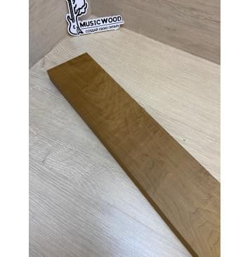 Клён Печёный 180гр заготовка грифа для Безголовой гитары Тангент АА 25х97-92х552 мм-7