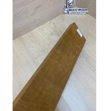 Клён Печёный 180гр заготовка грифа для Безголовой гитары Тангент АА 25х97-92х552 мм-8