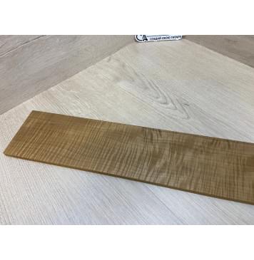 Клён Волнистый Печёный 180 гр заготовка накладки для бас-гитары Радиал АА Волна ААА 8.5х100х710 мм-2