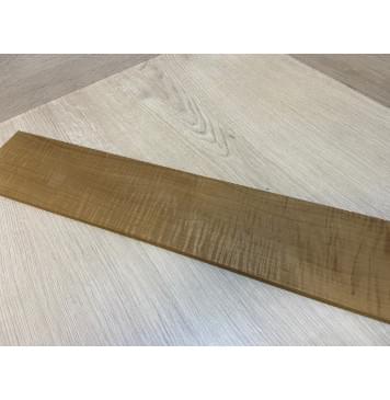 Клён Волнистый Печёный 180 гр заготовка накладки для бас-гитары Радиал АА Волна ААА 8.5х100х710 мм-3