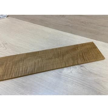 Клён Волнистый Печёный 180 гр заготовка накладки для бас-гитары Радиал АА Волна ААА 8.5х100х710 мм-1