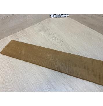 Клён Волнистый Печёный 180 гр заготовка накладки для бас-гитары Радиал АА Волна ААА 8.5х100х710 мм-3