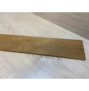 Клён Волнистый Печёный 180 гр заготовка накладки для бас-гитары Радиал АА Волна ААА 8.5х100х710 мм-13