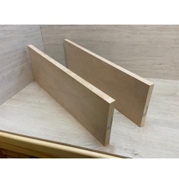 Клён Белый Печёный 120гр заготовка на топ Смешанный АА 19х222-175х620-605 мм - 2шт (книжкой)-8