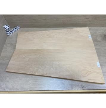 Клён Белый Печёный 120гр заготовка на топ Смешанный АА 18х256-185х655-635 мм - 2шт (книжкой)-8