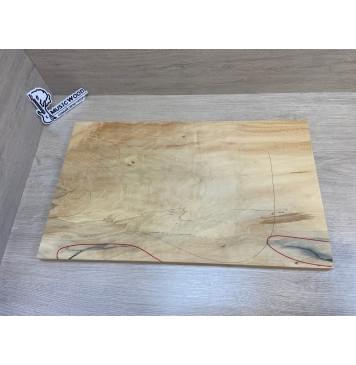 Клён Американский Ashleaf заготовка на топ Смешанный А 24х327х545 мм - (цельный)-0