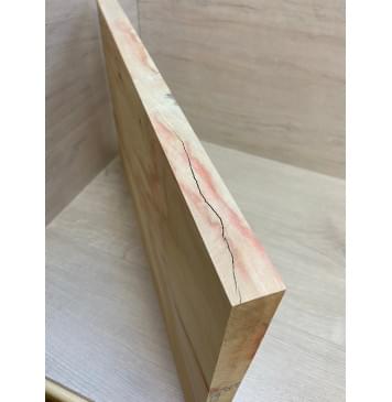 Клён Американский Ashleaf заготовка на топ Смешанный ААА 24х326х530-520 мм - (цельный)-5