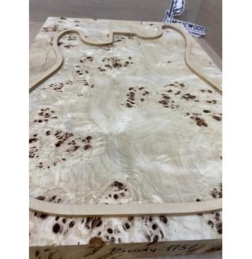 Тополь Кап заготовка корпуса Смешанный АА Кап ААА 44.5х368-355х525 мм, Массив, 401 кг/м3  Тополь Кап заготовка корпуса Смешанный АА Кап ААА 44.5х368-355х525 мм, Массив, 401 кг/м3 -3