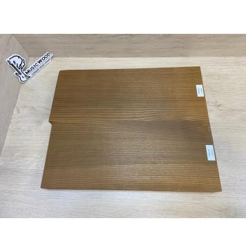 Ясень Печёный 180гр заготовка корпуса Смешанный АА 41х172х420-415 мм, 2шт, 636 кг/м3 (Уценка-трещины,полости)-8