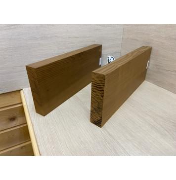 Ясень Печёный 180гр заготовка корпуса Смешанный АА 41х172х420-415 мм, 2шт, 636 кг/м3 (Уценка-трещины,полости)-7