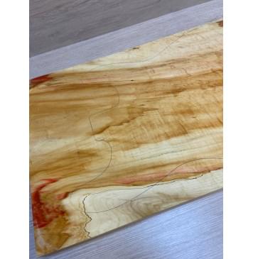 Клён Американский Ashleaf заготовка на топ Смешанный ААА 26х326х540 мм - (цельный)-10