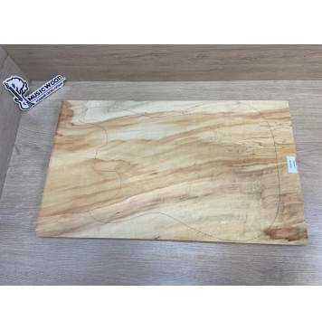 Клён Американский Ashleaf заготовка на топ Смешанный ААА 26х326х545 мм - (цельный) Клён Американский Ashleaf заготовка на топ Смешанный ААА 26х326х545 мм - (цельный)-6