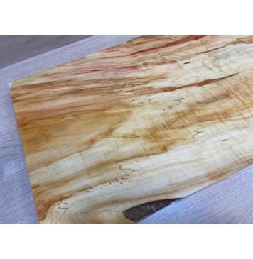 Клён Американский Ashleaf заготовка на топ Смешанный ААА 26х326х545 мм - (цельный) Клён Американский Ashleaf заготовка на топ Смешанный ААА 26х326х545 мм - (цельный)-11