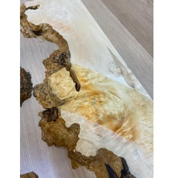 Клён Американский Каповый заготовка на топ под заливку Смешанный АА Кап ААА 23х390-340х535 мм - 2 шт-9