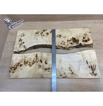 Тополь Кап заготовка на топ под заливку Смешанный АА Кап ААА 19х390-340х540 мм - 2 шт-6