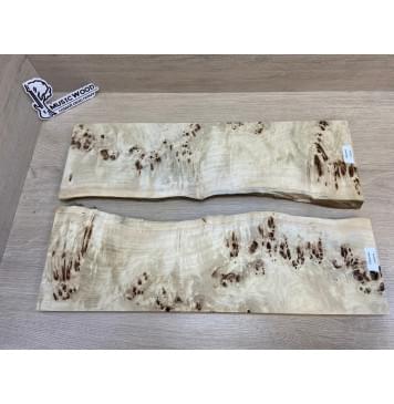 Тополь Кап заготовка на топ под заливку Смешанный АА Кап ААА 19х390-340х540 мм - 2 шт-7