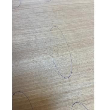 Окуме (Габон) заготовка на деку акустической гитары Радиал А 3.7х243х550 мм (2шт) Уценка-трещины-6