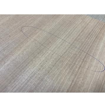 Окуме (Габон) заготовка на деку акустической гитары Радиал А 3.6х243х550 мм (2шт) Уценка-трещины-4