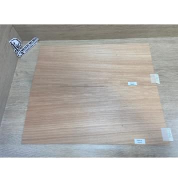 Окуме (Габон) заготовка на деку акустической гитары Радиал А 4х237х550 мм (2шт) Уценка-трещины-7