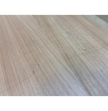 Окуме (Габон) заготовка на деку акустической гитары Радиал А 3.7х230х565 мм (2шт) Уценка-трещины-3