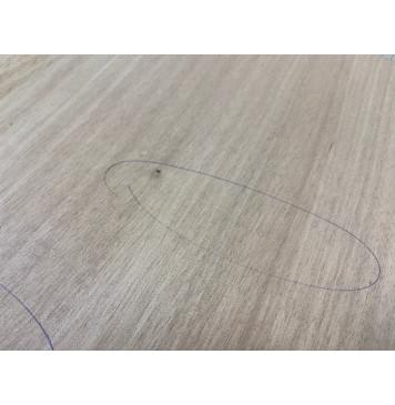 Окуме (Габон) заготовка на деку акустической гитары Радиал А 3.7х230х565 мм (2шт) Уценка-трещины-5