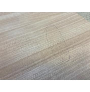 Окуме (Габон) заготовка на деку акустической гитары Радиал А 4.5х230х550 мм (2шт) Уценка-трещины-4