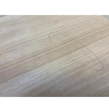 Окуме (Габон) заготовка на деку акустической гитары Радиал А 4.5х230х550 мм (2шт) Уценка-трещины-3