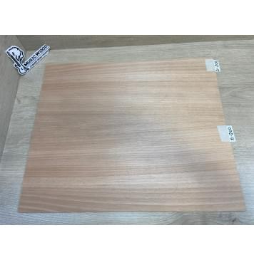 Окуме (Габон) заготовка на деку акустической гитары Радиал А 4.3х230х550 мм (2шт) Уценка-трещины-0