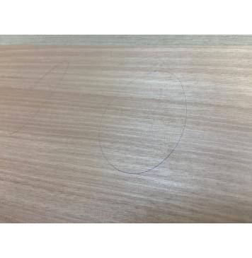 Окуме (Габон) заготовка на деку акустической гитары Радиал А 4.3х230х550 мм (2шт) Уценка-трещины-5