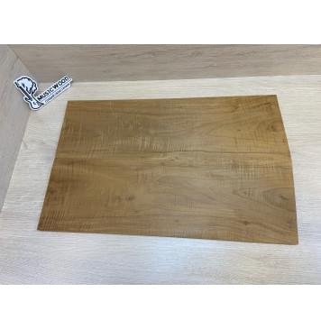 Клён Волнистый Печёный 180гр заготовка на топ Тангент АА 13.5х173х555-545 мм - 2 шт.(книжкой)-2