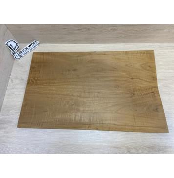 Клён Волнистый Печёный 180гр заготовка на топ Тангент АА 13.5х173х555-545 мм - 2 шт.(книжкой)-9