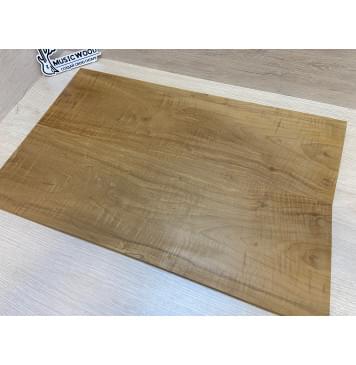 Клён Волнистый Печёный 180гр заготовка на топ Тангент АА 13.5х173х555-545 мм - 2 шт.(книжкой)-8